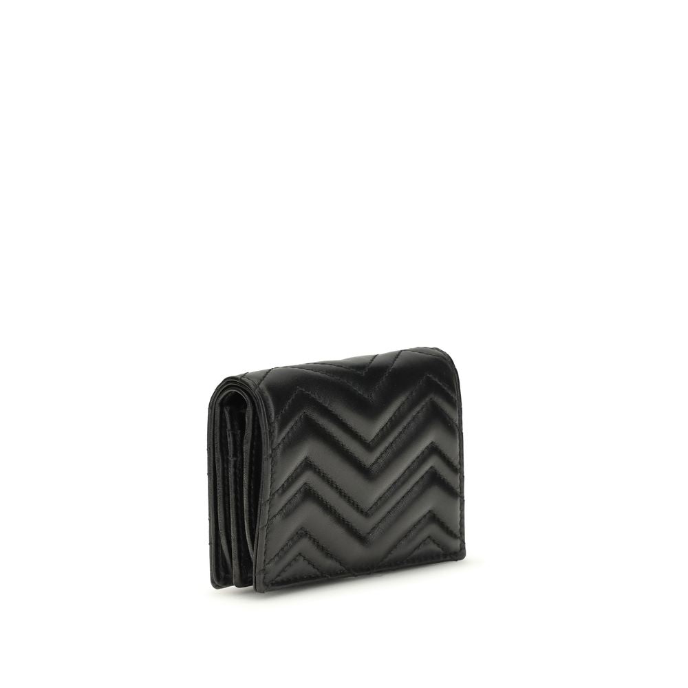 Gucci Black Calf Leather Bos Taurus Wallet
