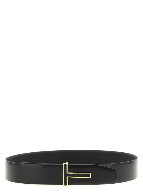 Black Calfskin Regular Belt
