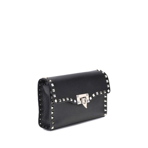 Black Calf Leather Bos Taurus Shoulder Bag