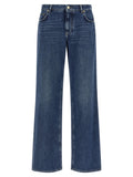 Blue Cotton Relaxed Fit Jeans