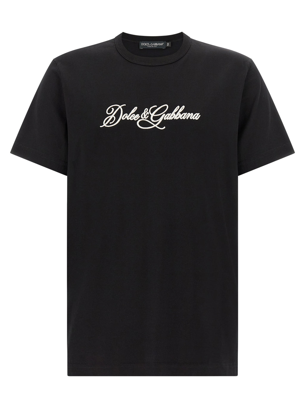 Black Cotton T-Shirt