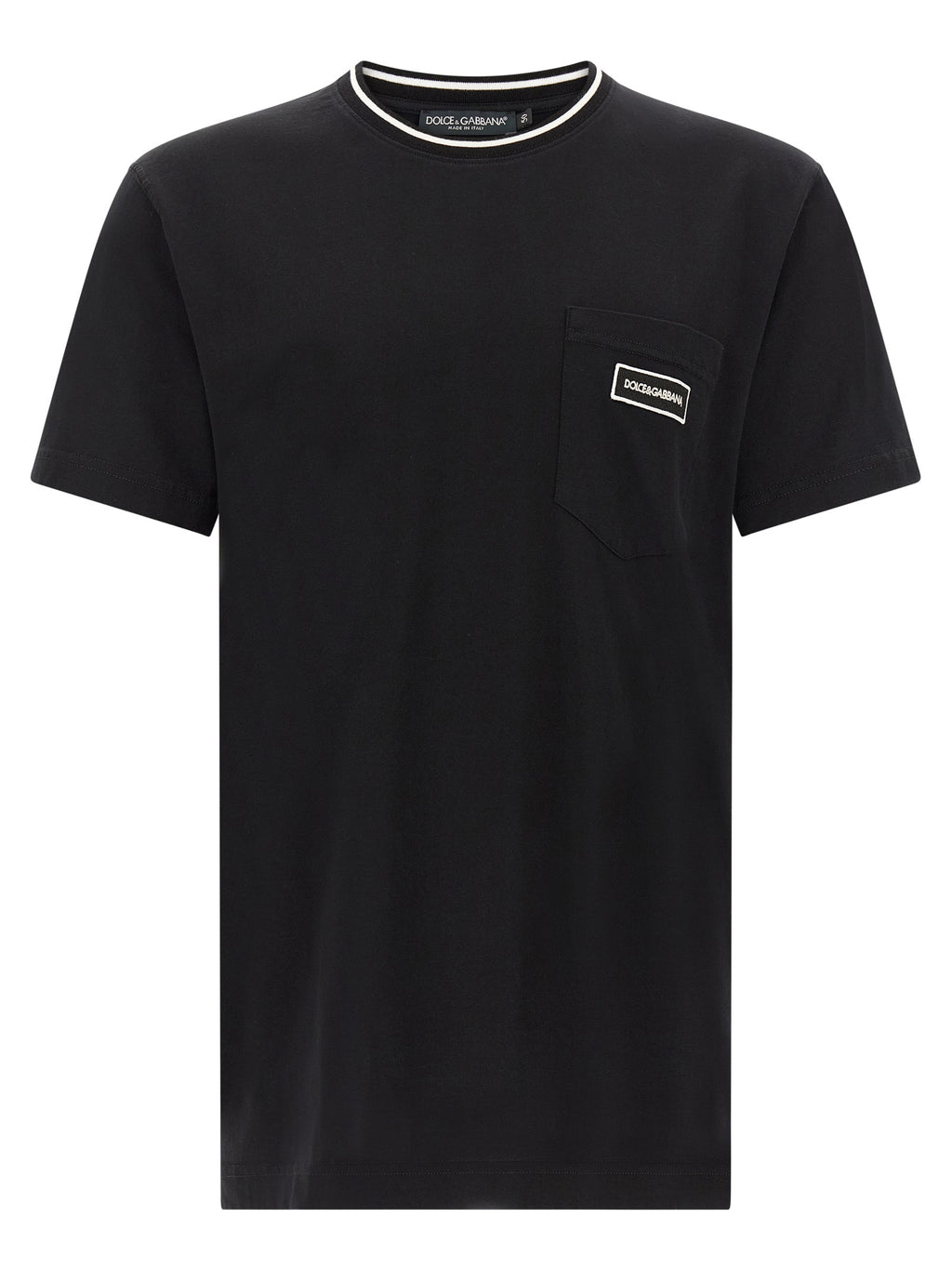 Black Cotton T-Shirt
