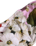 Pink Floral Print Bandeau Beachwear Bikini Top