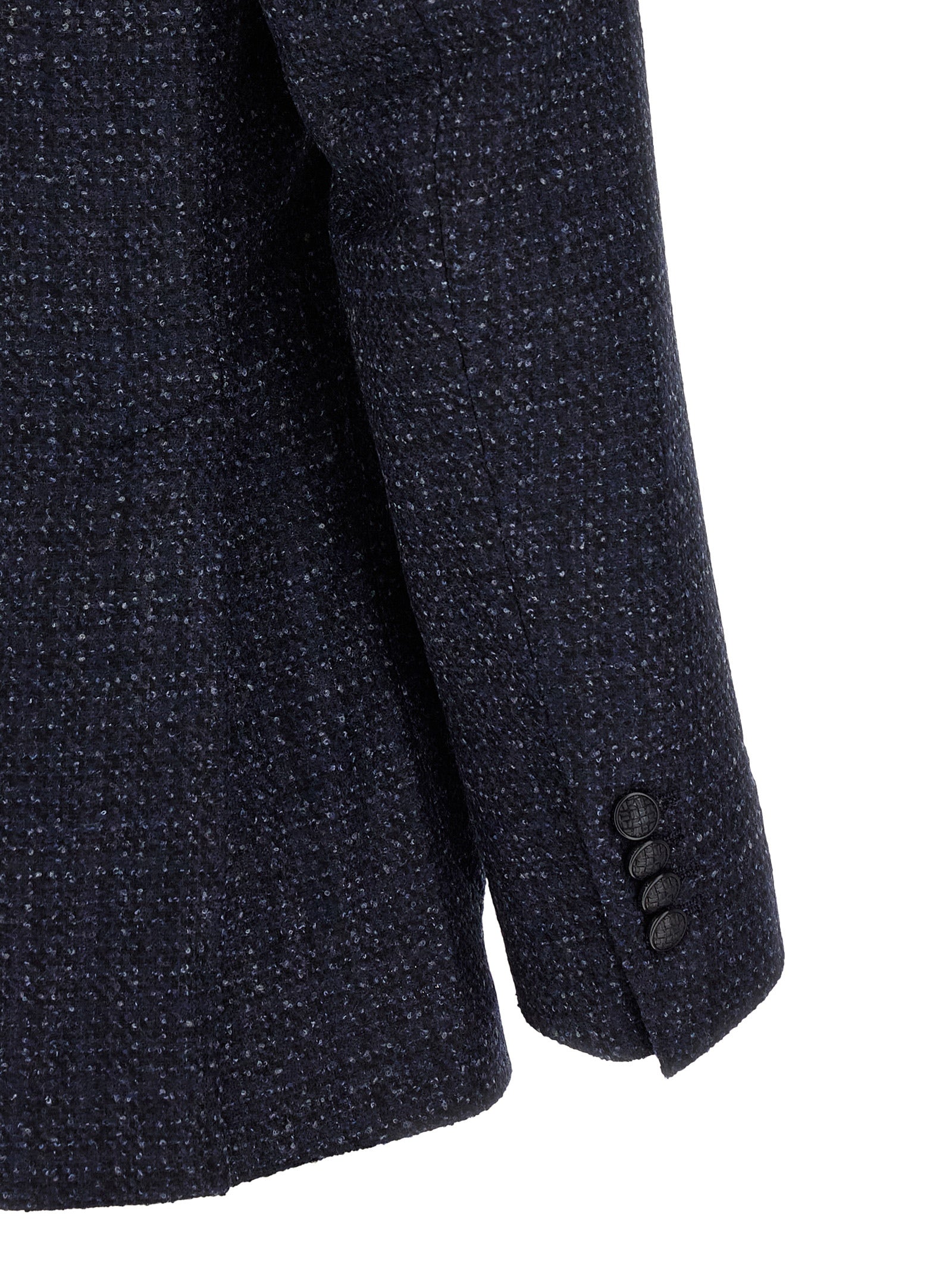 Tagliatore Blue Virgin Wool Blazer