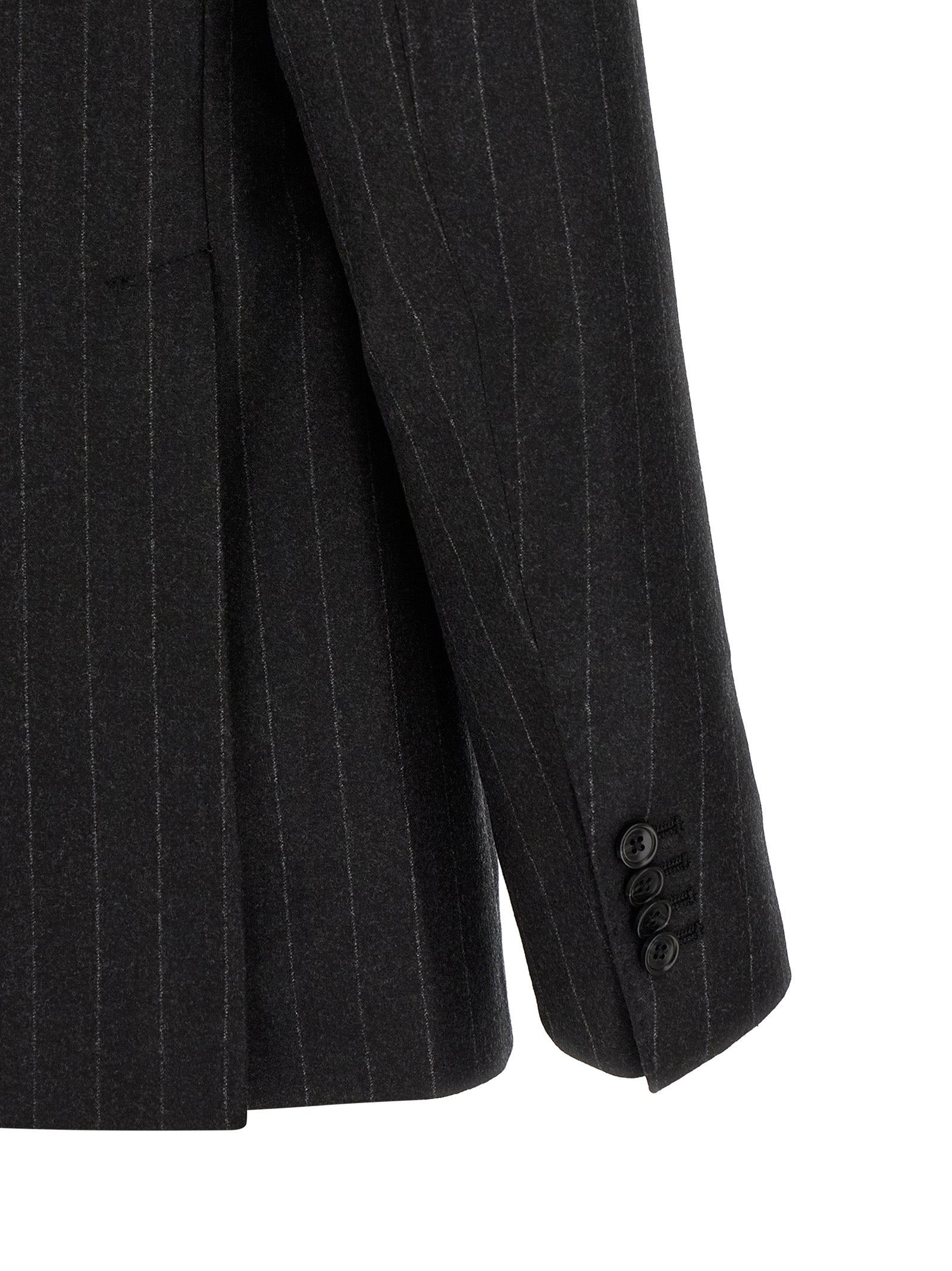 Tagliatore Gray Virgin Wool Two-Piece Suit