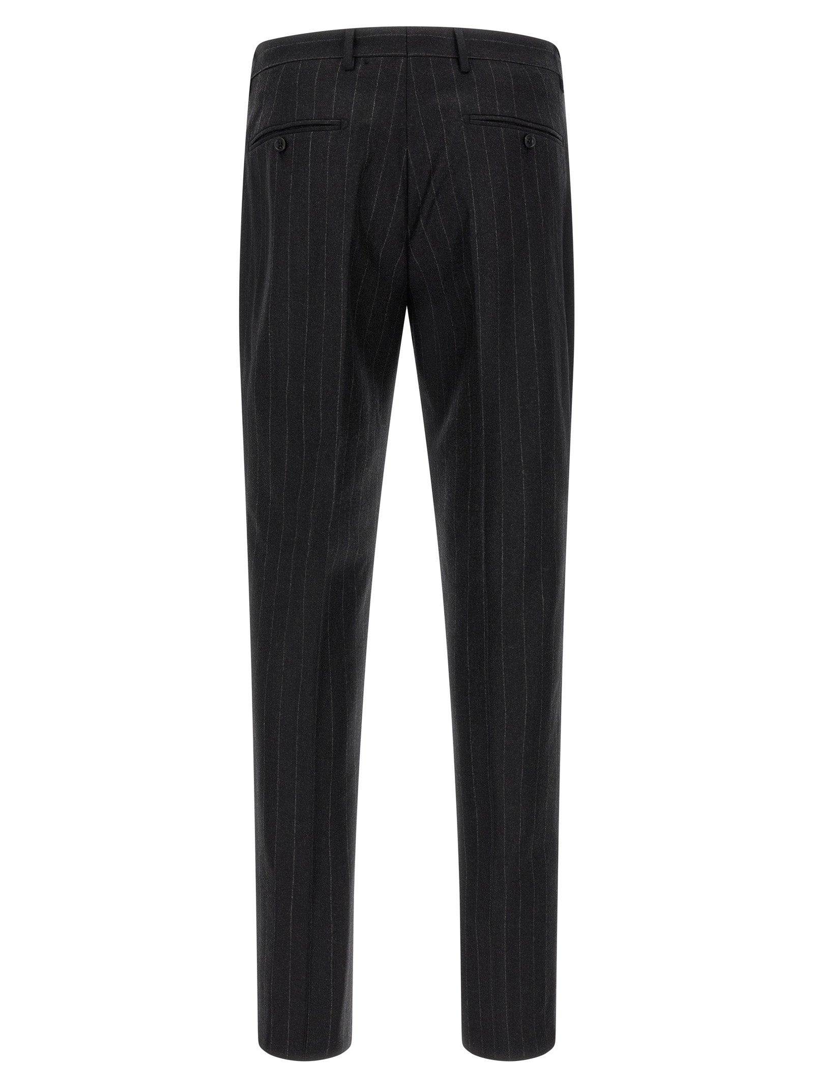 Tagliatore Gray Virgin Wool Two-Piece Suit