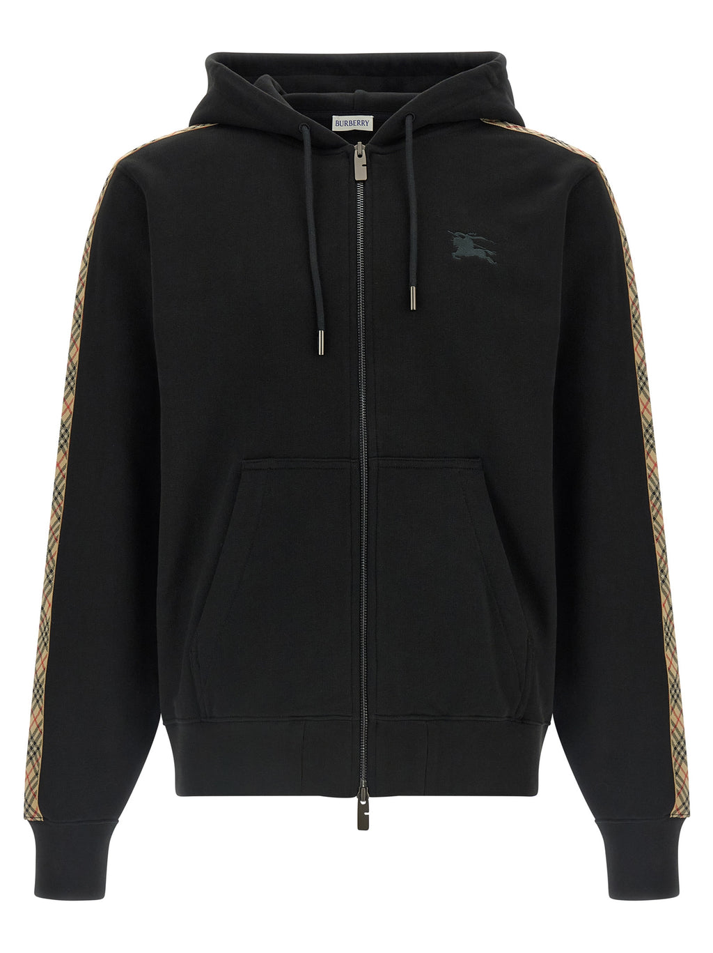 Burberry Black Cotton Sweatshirt