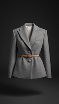 Italian Wool Sculpted Blazer