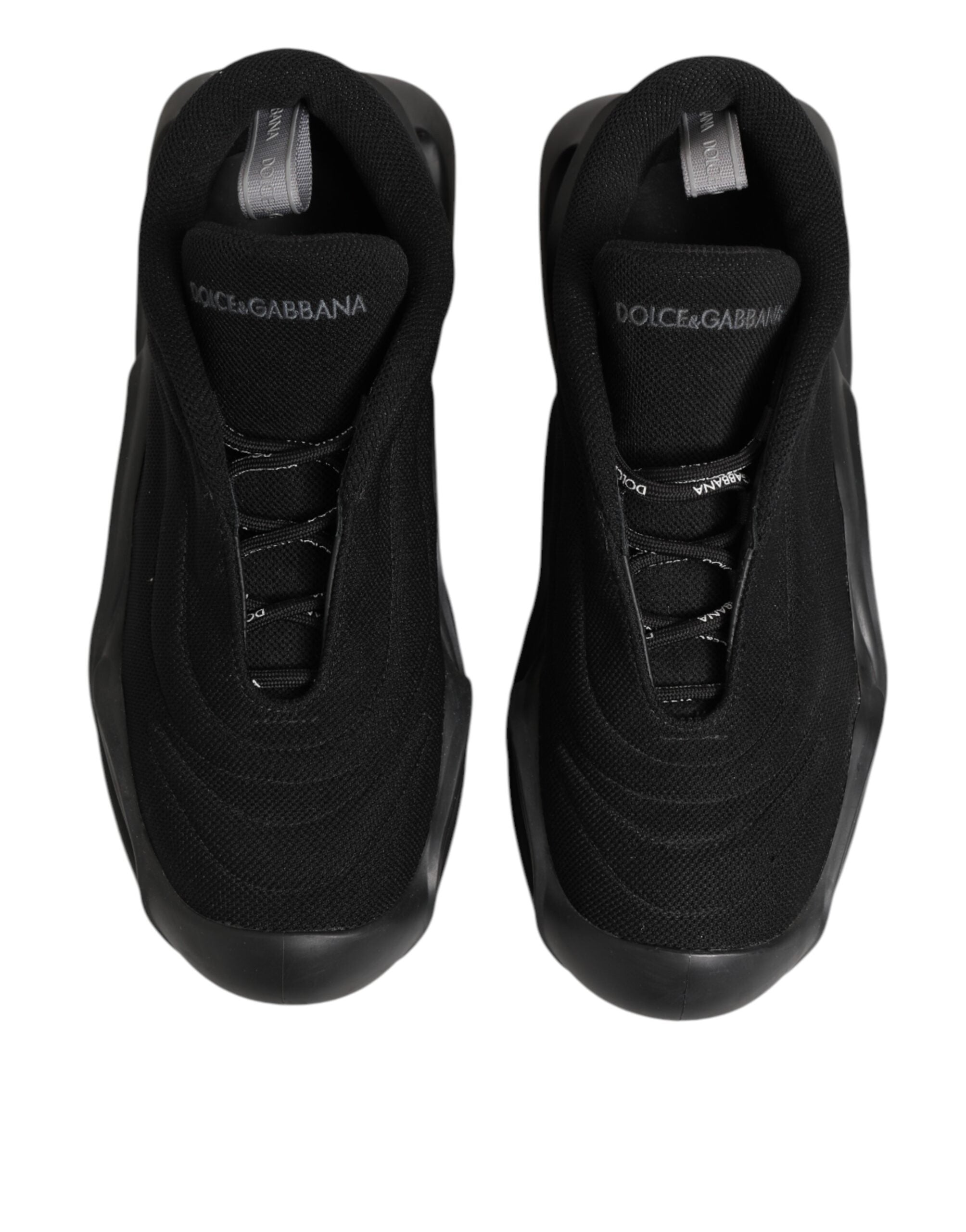 Black Lace Up Wave Low Top Men Sneaker Shoes